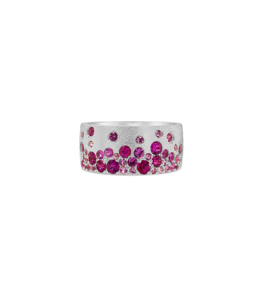 Ruby & Pink Sapphire Celestial Cigar Band – OLIVE & CHAIN