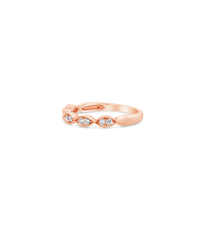 Diamond Marquise Band - 14K - OLIVE & CHAIN Fine Jewelry