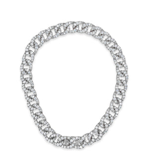 Diamond Cuban Link Bracelet - 14K White Gold / 6.5 inch - Olive & Chain Fine Jewelry