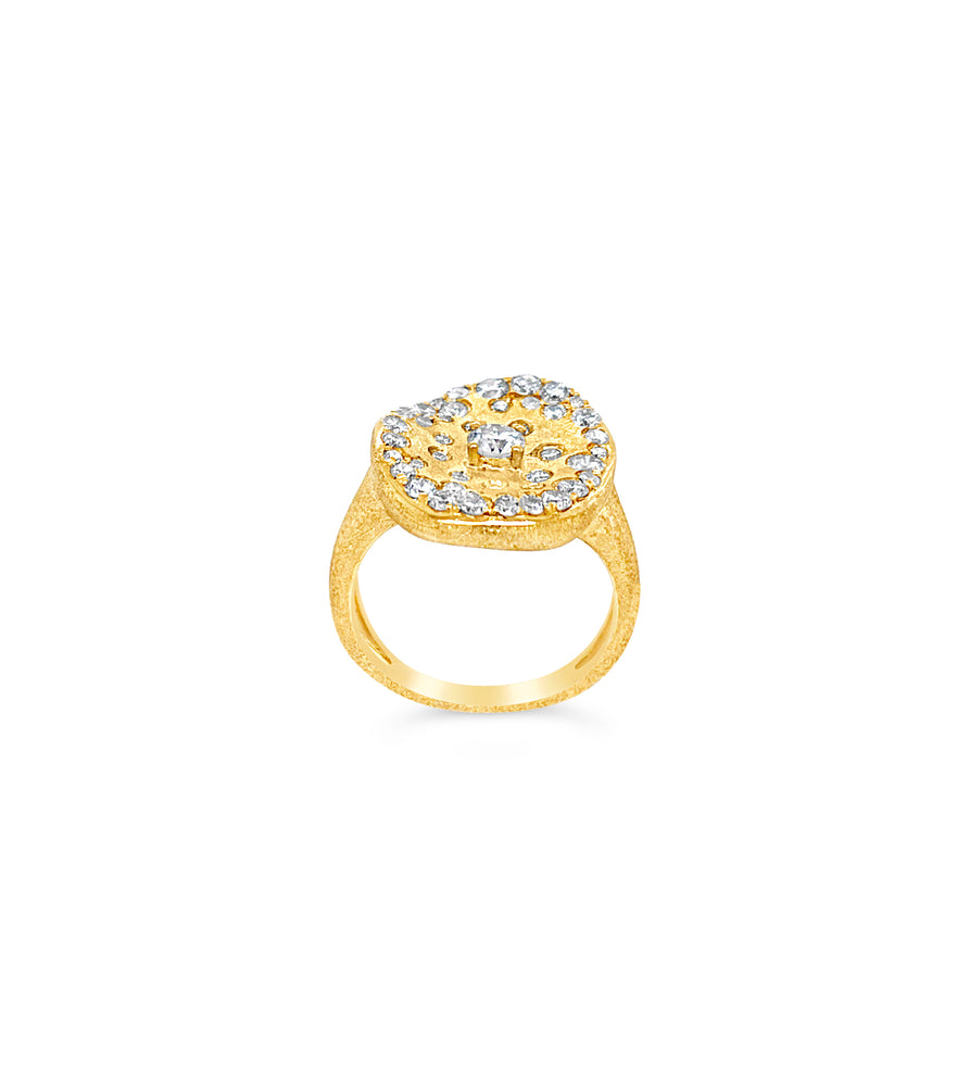 Diamond Celestial Emperor Ring - 14K  - Olive & Chain Fine Jewelry