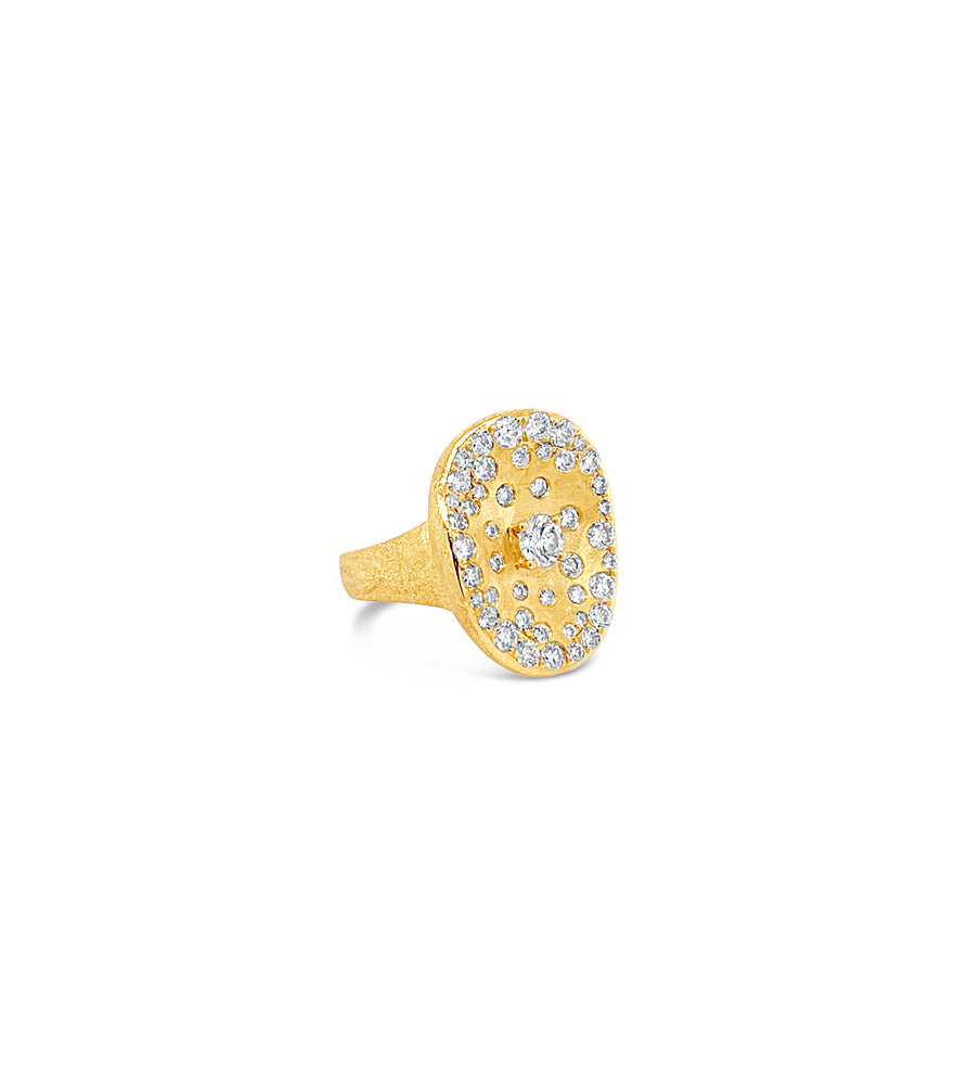 Diamond Celestial Emperor Ring - 14K  - Olive & Chain Fine Jewelry