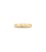 Baguette & Round Diamond Band