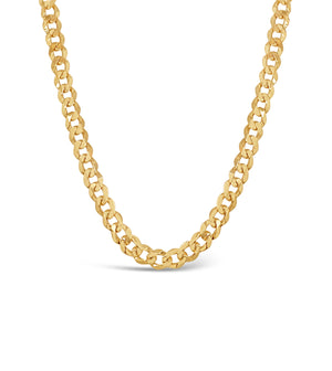 14k Gold Curb Link Chain Necklace - 14K - OLIVE & CHAIN Fine Jewelry