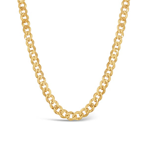 14k Gold Curb Link Chain Necklace - 14K  - Olive & Chain Fine Jewelry
