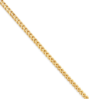 10k Gold Franco Chain Necklace - 14K - OLIVE & CHAIN Fine Jewelry
