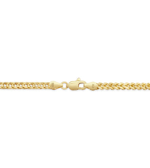 10k Gold Franco Chain Necklace - 14K - OLIVE & CHAIN Fine Jewelry