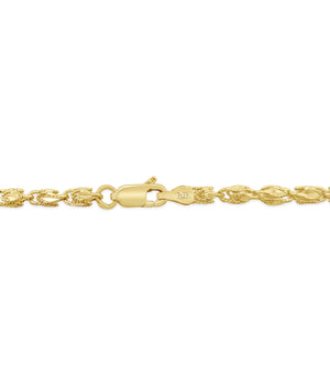10k Gold Turkish Rope Chain Necklace - 14K  - Olive & Chain Fine Jewelry