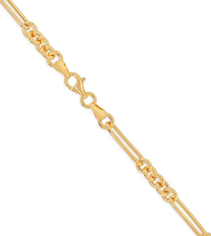 14k Gold Paperclip Belcher Chain Necklace - 14K - OLIVE & CHAIN Fine Jewelry
