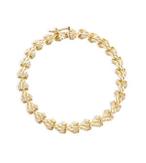 10k Gold Heart Nugget Filigree Bracelet - 14K  - Olive & Chain Fine Jewelry
