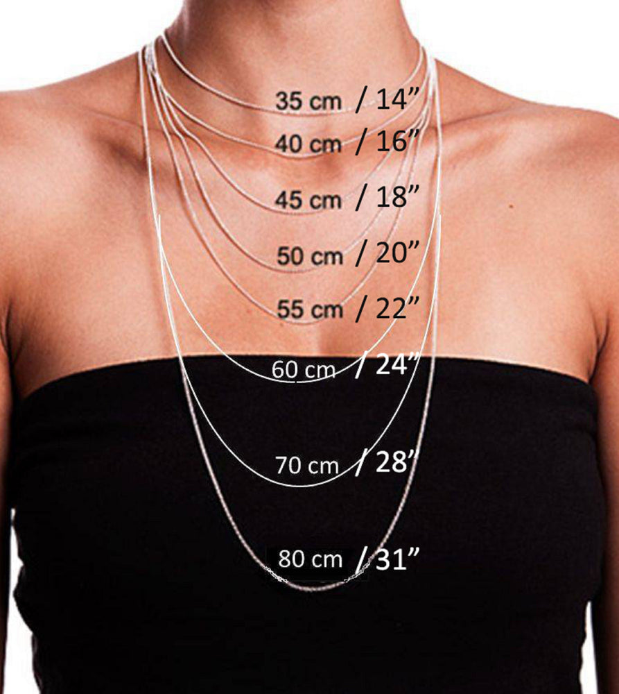 Silver Figaro Chain Necklace - 14K  - Olive & Chain Fine Jewelry